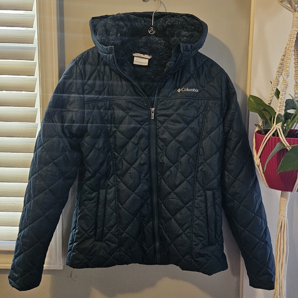 Columbia Women's Puffer Jacket - Deep Teal